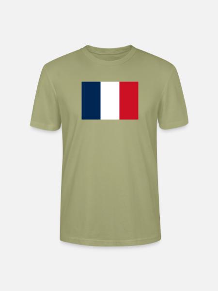Frankreich - Stanley/Stella Unisex Bio-T-Shirt CRAFTER - Nebelgrün