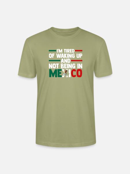 Mexican Mexico - Stanley/Stella Unisex Bio-T-Shirt CRAFTER - Nebelgrün