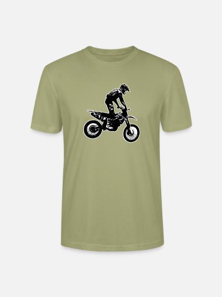 enduro - Stanley/Stella Unisex Bio-T-Shirt CRAFTER - Nebelgrün
