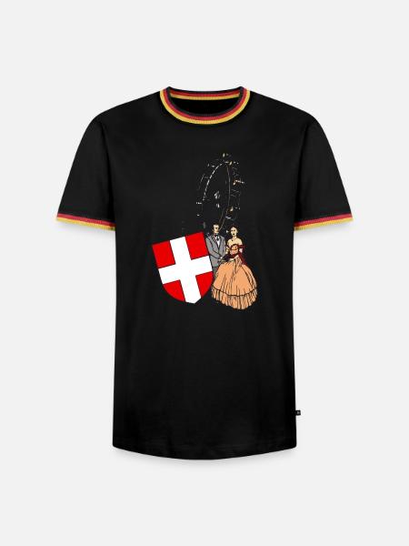 Vienna Panorama - Men's Ringer Shirt -