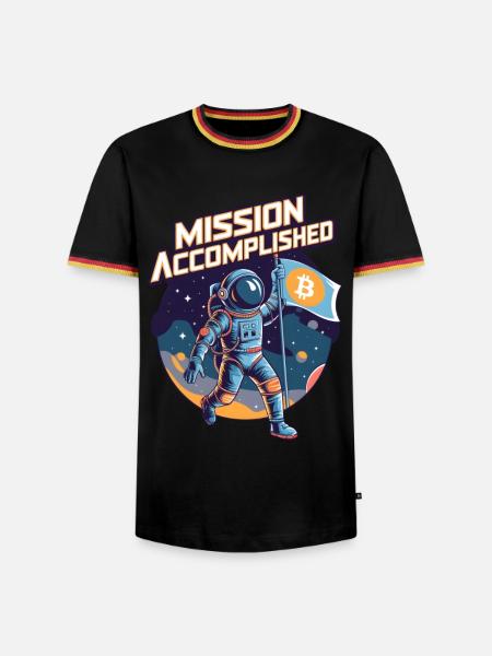 Mission Accomplished - Men's Ringer Shirt - black/tricolour