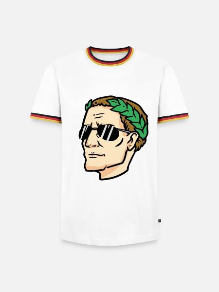 Wagemutiger Cäsar Triumphator - Männer Kontrast-T-Shirt - 