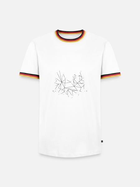 Wandern Berge Wald - Männer Kontrast-T-Shirt -