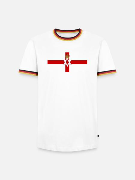 Nordirland - Männer Kontrast-T-Shirt -