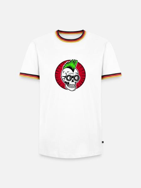 Punk's not dead just older - Männer Kontrast-T-Shirt -