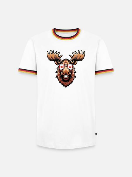 Kanada Fanartikel - Männer Kontrast-T-Shirt -