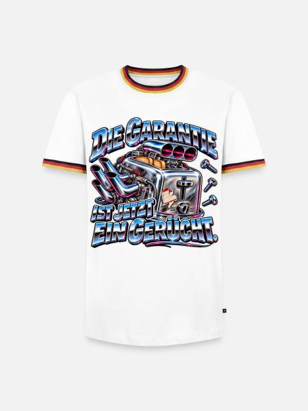 Die Garantie ist ein Gerücht - Männer Kontrast-T-Shirt -