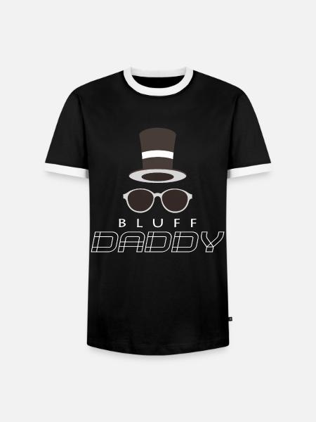 poker - Men's Ringer Shirt - black/white