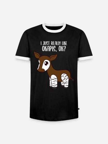 Okapi - Männer Kontrast-T-Shirt -