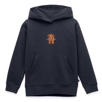 Mammut Steinzeit - Kinder Premium Organic Hoodie - Navy - Vorne - AI Model Kid Male (0cm)