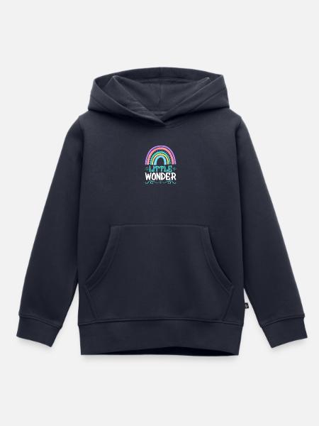 Baby Geschenk - Kinder Premium Organic Hoodie - Navy