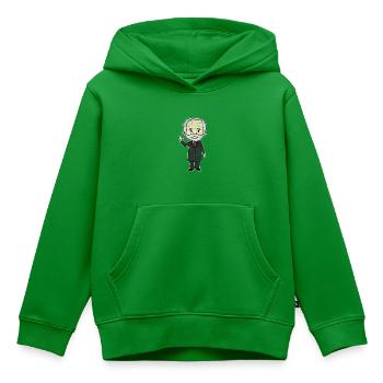 Meisterhafter Tschaikowsky Komponist - Kinder Premium Organic Hoodie - Grün - Vorne - AI Model Kid Female (0cm)