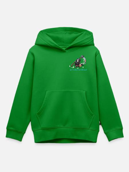 Kleiner Seelenschnitter - Kinder Premium Organic Hoodie - Grün