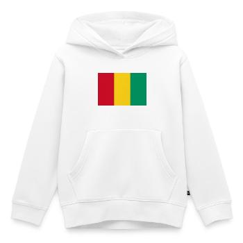 Guinea - Kinder Premium Organic Hoodie - Weiß - Vorne - AI Model Kid Female (0cm)