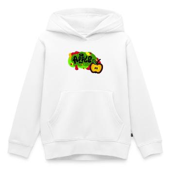 Apple - Calypso Blous - Kinder Premium Organic Hoodie - Weiß - Vorne - AI Model Kid Female (0cm)