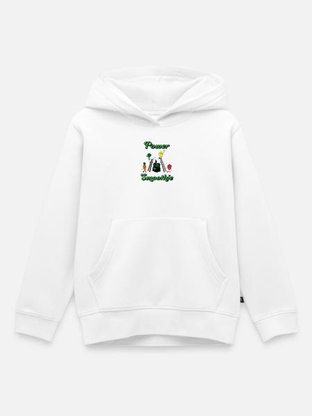 Smoothie Power - Kinder Premium Organic Hoodie - Weiß