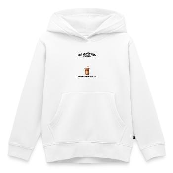 Wir werden dich Vermissen beste Team Abschied - Kinder Premium Organic Hoodie - Weiß - Vorne - AI Model Kid Female (0cm)