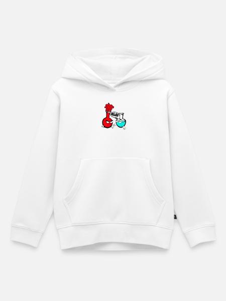 Chemie - Kinder Premium Organic Hoodie - Weiß