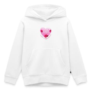 mother Mummy mom mama - Kinder Premium Organic Hoodie - Weiß - Vorne - AI Model Kid Female (0cm)