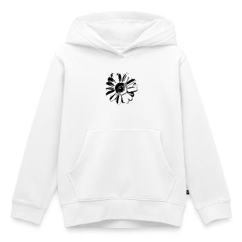 Flower Daisy - Kinder Premium Organic Hoodie - Weiß - Vorne - AI Model Kid Female (0cm)