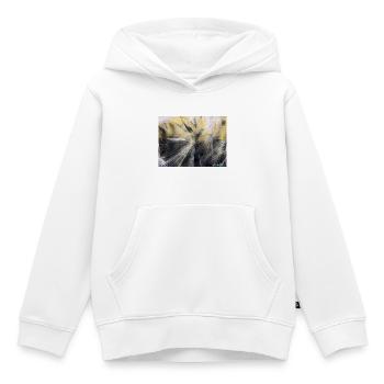Weizen - Kinder Premium Organic Hoodie - Weiß - Vorne - AI Model Kid Female (0cm)