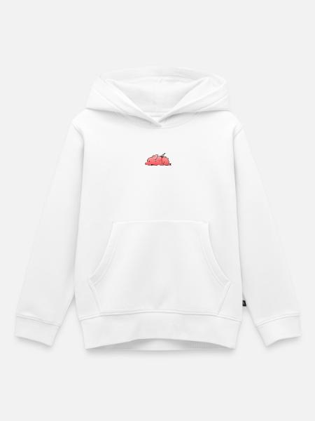 Dead Pig - Kinder Premium Organic Hoodie - Weiß
