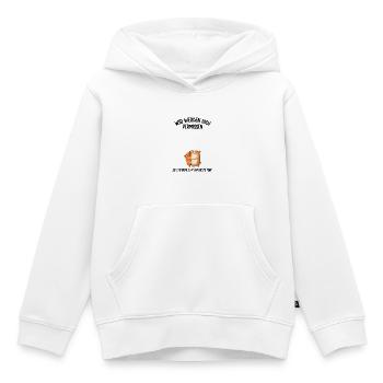 Wir werden dich Vermissen beste Team Abschied - Kinder Premium Organic Hoodie - Weiß - Vorne - AI Model Kid Female (0cm)