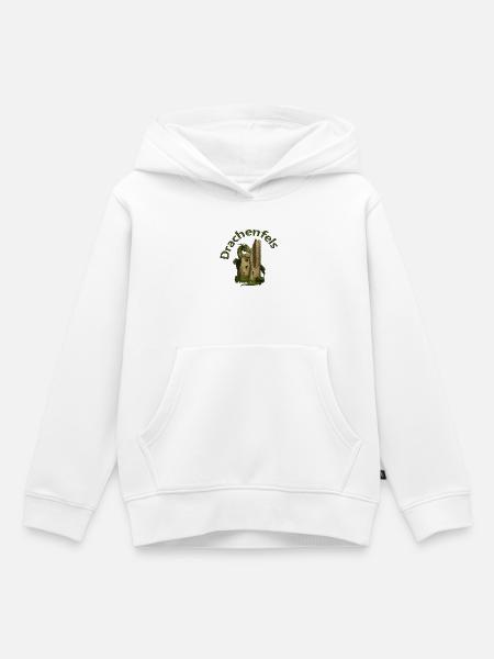 Drachenfels - Kinder Premium Organic Hoodie - Weiß