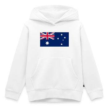 Australien - Kinder Premium Organic Hoodie - Weiß - Vorne - AI Model Kid Female (0cm)