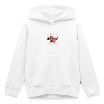 Squat-O Saurus - Kinder Premium Organic Hoodie - Weiß - Vorne - AI Model Kid Female (0cm)