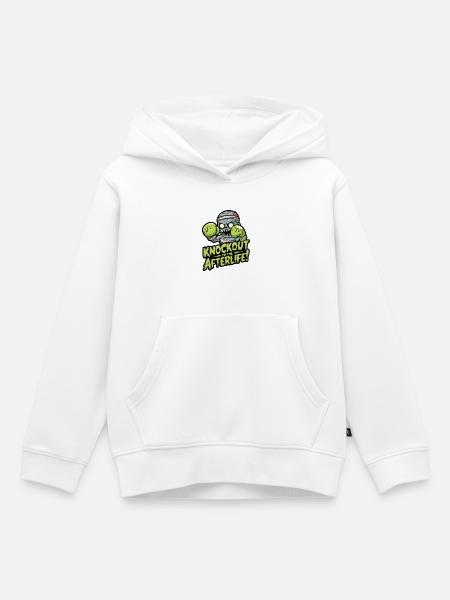 Knockout zum - Kinder Premium Organic Hoodie - Weiß