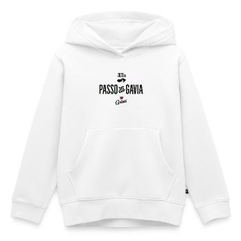 Gavia Pass - Kinder Premium Organic Hoodie - Weiß - Vorne - AI Model Kid Female (0cm)