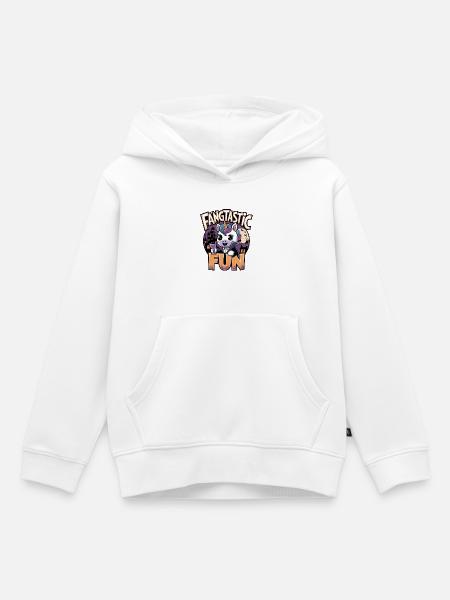 Fangtastischer Spaß - Kinder Premium Organic Hoodie - Weiß