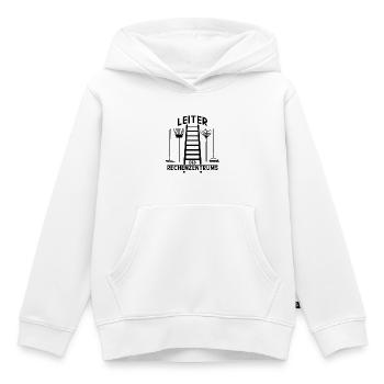 LEITER DES RECHENZENTRUMS - Kinder Premium Organic Hoodie - Weiß - Vorne - AI Model Kid Female (0cm)