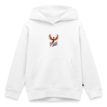 Auferstehung aus der Asche - Kinder Premium Organic Hoodie - Weiß - Vorne - AI Model Kid Female (0cm)