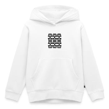 Lampen-Typ-Design - Kinder Premium Organic Hoodie - Weiß - Vorne - AI Model Kid Female (0cm)