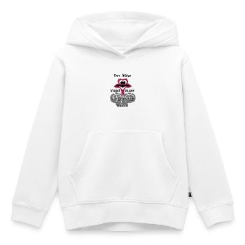 Der frühe Vogel muss die Brötchen holen - Beutel - Kinder Premium Organic Hoodie - Weiß - Vorne - AI Model Kid Female (0cm)