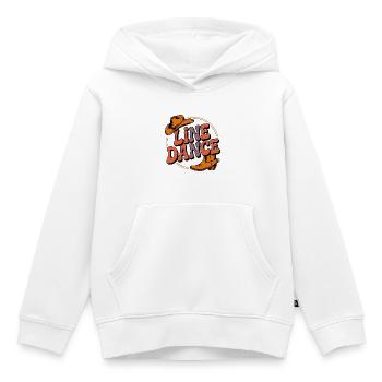 Line Dance mein Hobby - meine Passion - mein Ding - Kinder Premium Organic Hoodie - Weiß - Vorne - AI Model Kid Female (0cm)