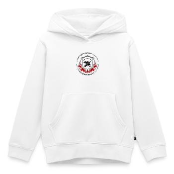 Ein Feuerwehrmann muss tun - Kinder Premium Organic Hoodie - Weiß - Vorne - AI Model Kid Female (0cm)
