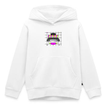 Testbild System fährt hoch - Kinder Premium Organic Hoodie - Weiß - Vorne - AI Model Kid Female (0cm)