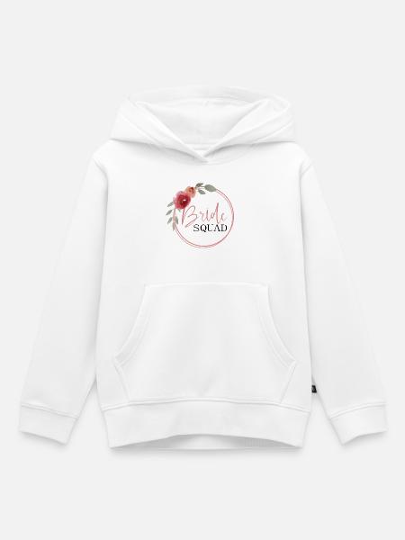 Bride Squad - Braut Squad - Kinder Premium Organic Hoodie - Weiß