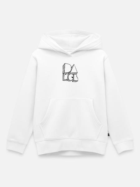 Dance Club - Kinder Premium Organic Hoodie - Weiß