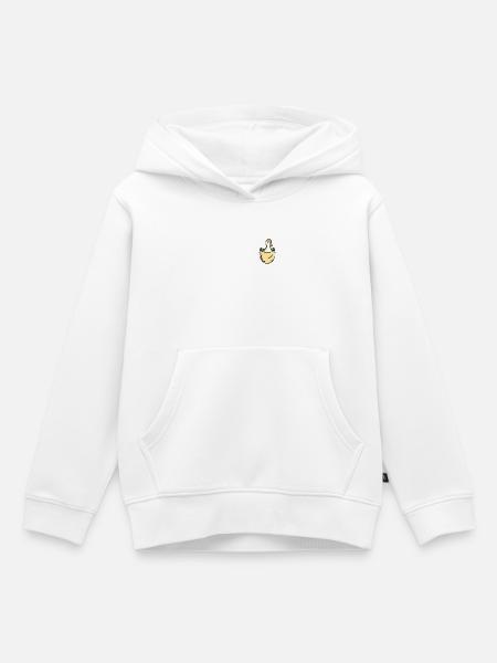 Baby Duck Outfit - Kinder Premium Organic Hoodie - Weiß