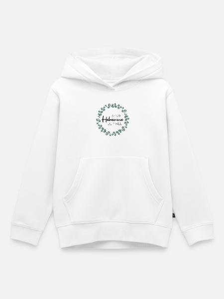 Beste Hebamme der Welt - Kinder Premium Organic Hoodie - Weiß