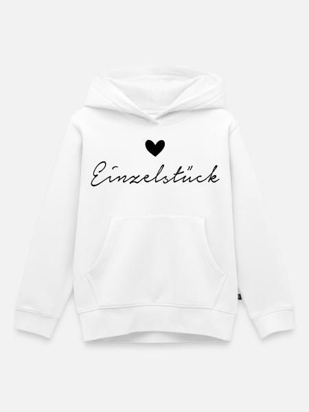 Einzelstück - Kinder Premium Organic Hoodie - Weiß