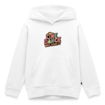Line Dance mein Hobby - meine Passion - mein Ding - Kinder Premium Organic Hoodie - Weiß - Vorne - AI Model Kid Female (0cm)