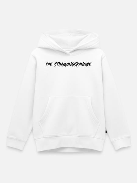 Die Stimmungskanone - Kinder Premium Organic Hoodie - Weiß