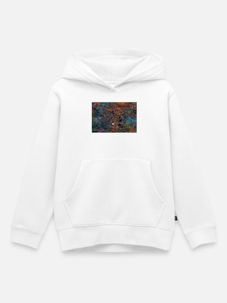 kujugj - Kinder Premium Organic Hoodie - Weiß