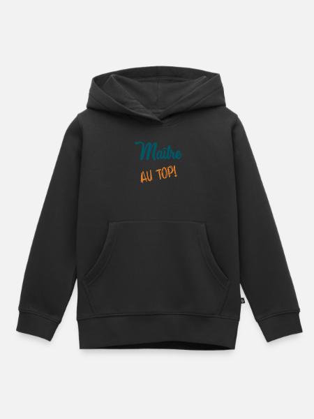 MEISTER - Kinder Premium Organic Hoodie - Schwarz