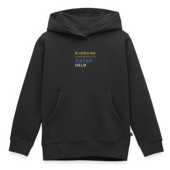 Administrator IT Administrator Admin Informatik - Kinder Premium Organic Hoodie - Schwarz - Vorne - AI Model Kid Male (0cm)
